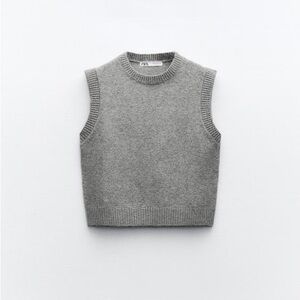 Zara Vest soft grey Large